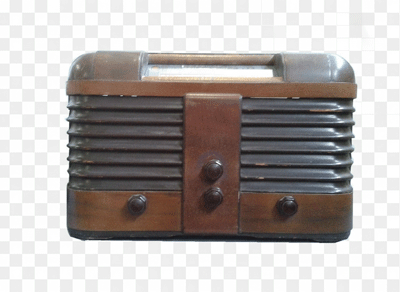 Vintage tube radio chassis